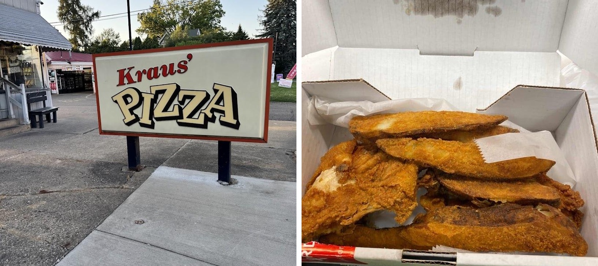 Kraus' Pizza Amherst Menu